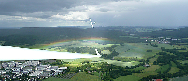 Segelfliegen in Blomberg